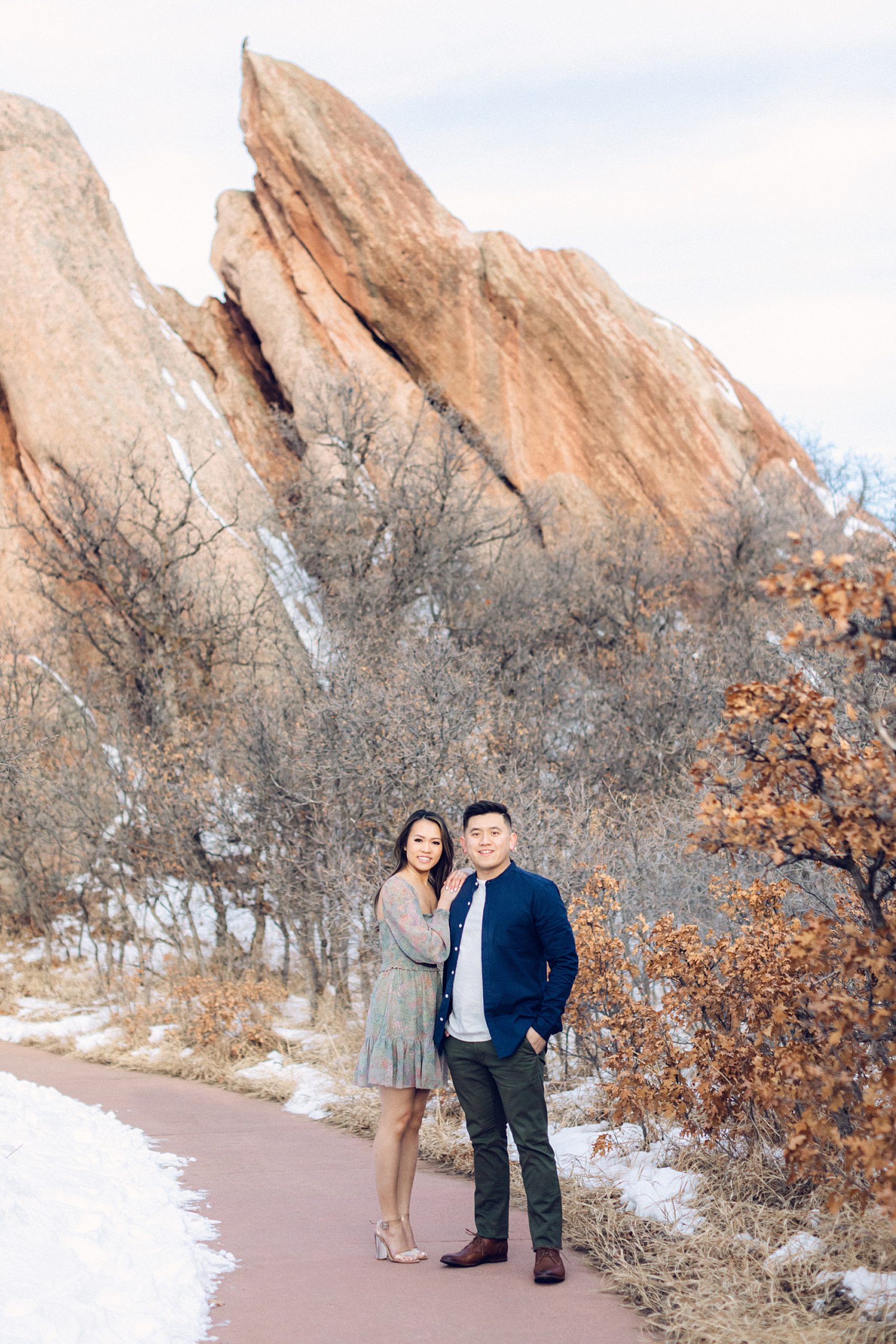 adventurous engagement session by Colorado Springs photographer