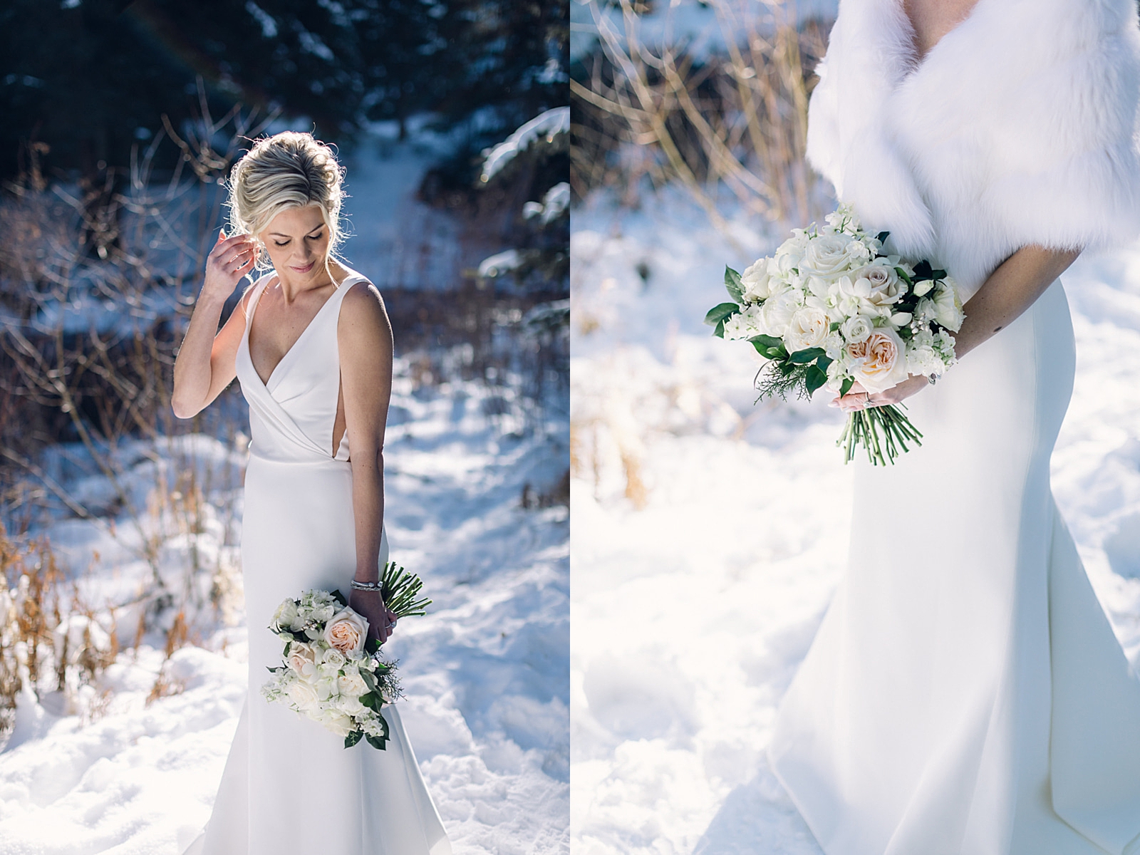 winter wedding dress styles; Denver bridal shops